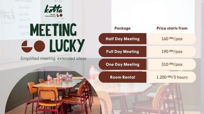 Kotta GO Hotel Yogyakarta Siapkan Penawaran Special Meeting GO Lucky, Arisan & Birthday Package