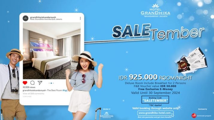 September Ceria! Nikmati Promo Menarik di Hotel GranDhika Iskandarsyah Jakarta