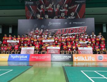 46 Peserta Audisi Umum PB Djarum Raih Super Tiket