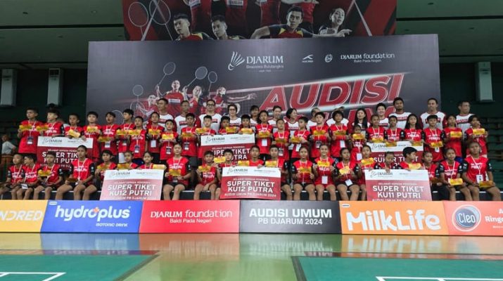 46 Peserta Audisi Umum PB Djarum Raih Super Tiket