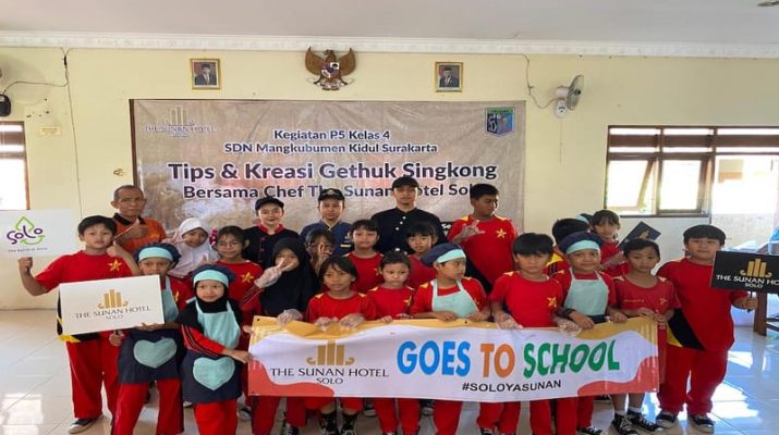 Sunan Goes To School Program Cooking Class di SDN Mangkubumen Kidul