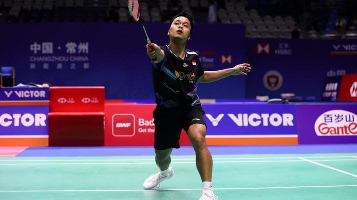 Anthony Sinisuka Ginting Tersingkir dari China Open 2024