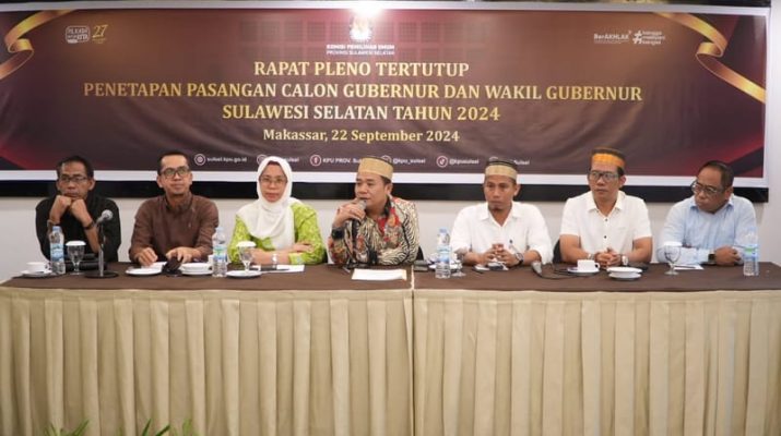 Hanya Dua Paslon Akan Bertarung di Pilgub Sulsel