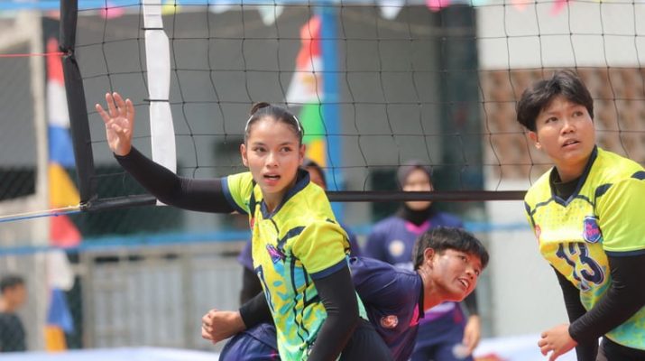 Arieone VC Juarai Turnamen Voli Putri Piala Dandim 0509 Kabupaten Bekasi