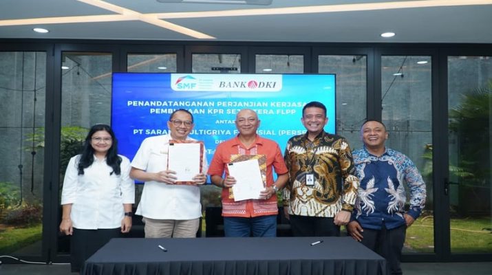 Bank DKI dan PT SMF Jalin Kemitraan Maksimalkan Penyaluran FLPP