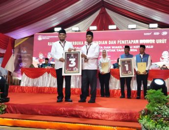 Cakada Jagoan NasDem di Pilwalkot Palu, MJW-Rizal Dapat Nomor Urut Tiga