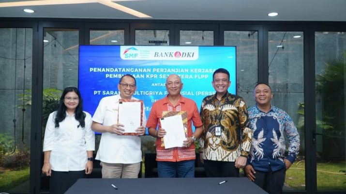 Tekan Angka Backlog, Bank DKI dan PT SMF Jalin Kemitraan Maksimalkan Penyaluran FLPP