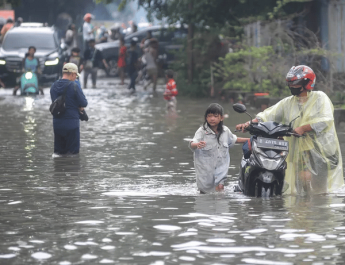 Hujan Deras, 4 RT di Jakarta Terendam Banjir