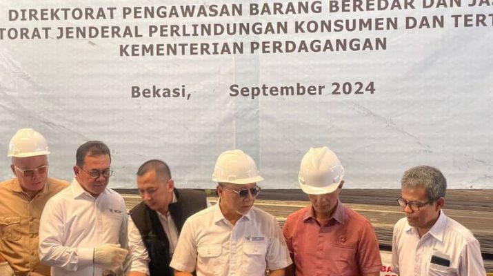 11 Ribu Ton Baja tidak Ber-SNI Dimusnahkan Kemendag