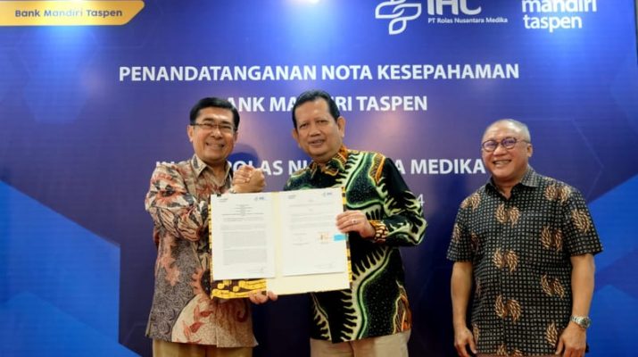 Mandiri Taspen Gandeng PT RNM Tingkatkan Layanan Kesehatan Nasabah