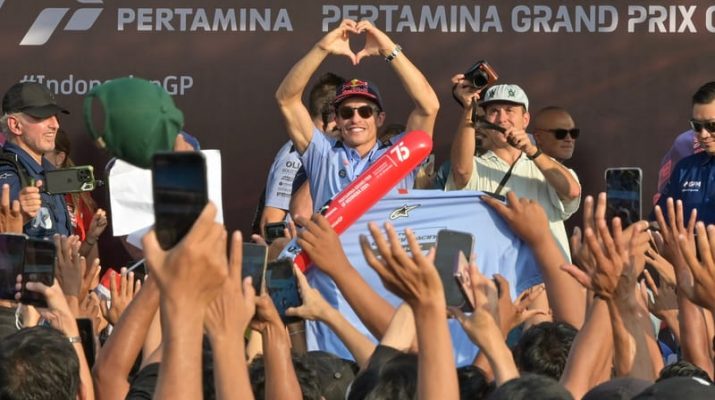 MotoGP Indonesia: Raih Podium Sesi Sprint, Marquez Lupakan Mimpi Buruk Kualifikasi