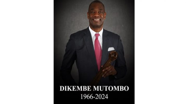 Legenda NBA Dikembe Mutombo Tutup Usia