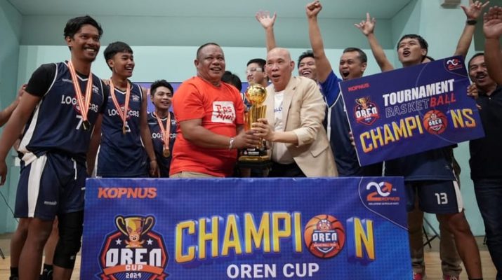 Perkuat Sinergi dengan Mitra Usaha, Kopnus Gelar Oren Cup Basketball 2024