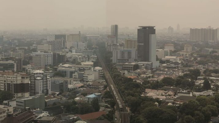 Kualitas Udara Jakarta Pagi Ini Tidak Sehat