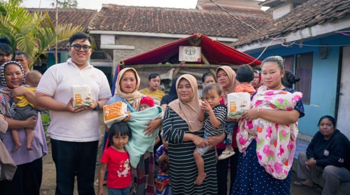 Popok Bayi Didonasikan untuk Korban Gempa di Kabupaten Bandung