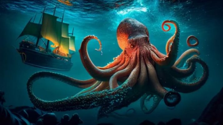 Mitos Monster Laut Kraken Jadi Makhluk Raksasa yang Menakutkan