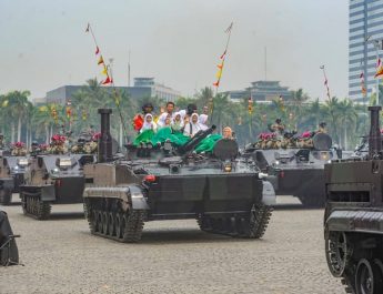 HUT TNI Ke-79, Polri Rekayasa Lalu Lintas di Sekitar Monas