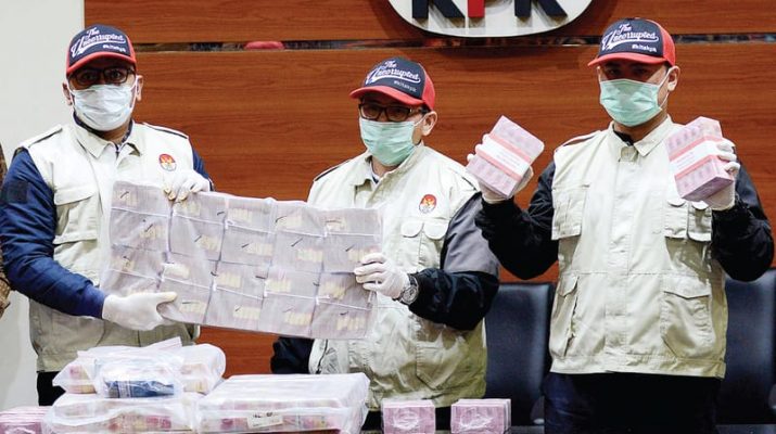 Fulus Rp10 Miliar Hasil OTT di Kalsel Terkait Suap