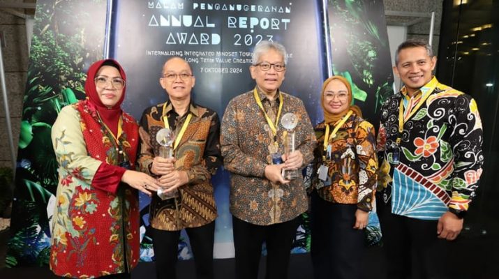 Terapkan GCG & Prinsip Bisnis Keberlanjutan, bank bjb dan bank bjb Syariah Raih ARA 2023