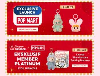 Heboh! Pop MART Official Store Shopee Akan Hadirkan Labubu dengan Harga Menarik di Puncak 10.10