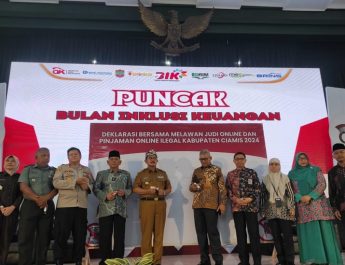 Puncak Bulan Inklusi Keuangan, Pemkab Ciamis dan OJK Tasikmalaya Deklarasi Lawan Judol dan Pinjol Ilegal