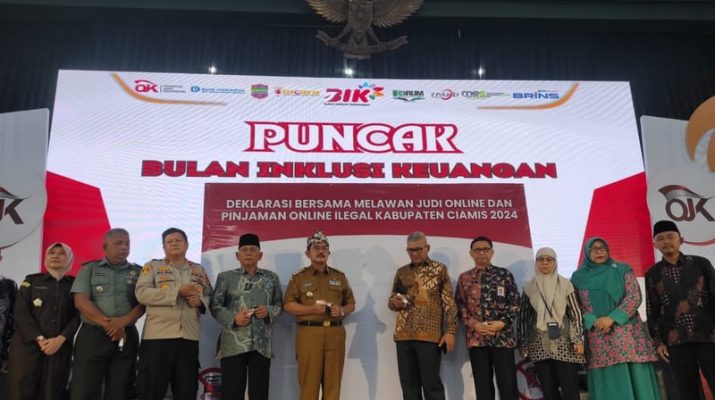 Puncak Bulan Inklusi Keuangan, Pemkab Ciamis dan OJK Tasikmalaya Deklarasi Lawan Judol dan Pinjol Ilegal