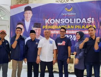 Cawagub Ilham Habibie Hadiri Konsolidasi Pemenangan Pilkada Partai NasDem Cianjur