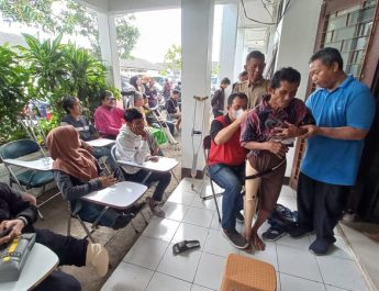 Kemensos Bantu Kaki dan Tangan Palsu Bagi 19 Penyandang Disabilitas di Kota Tasikmalaya