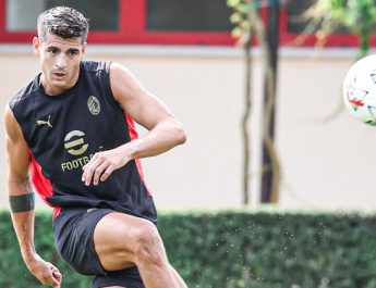 Sempat Absen, Morata Sudah Kembali Jalani Latihan bersama Milan