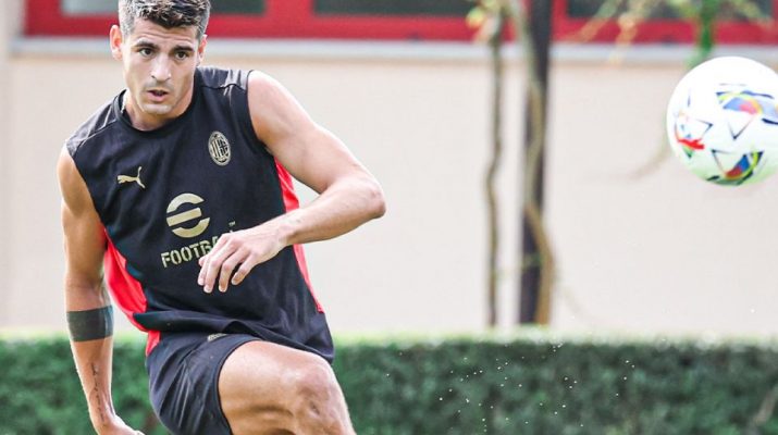 Sempat Absen, Morata Sudah Kembali Jalani Latihan bersama Milan