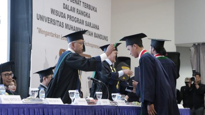 Wisuda ke-6, Universitas Muhammadiyah Bandung Cetak Technopreneur Berkarakter Islami