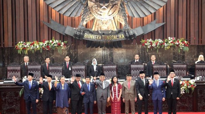 Sambangi Istana, Pimpinan MPR Sowan ke Jokowi