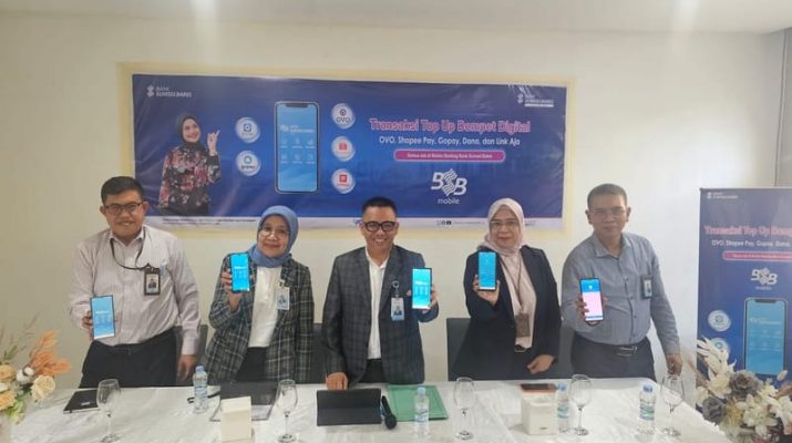 Dukung Gaya Hidup Digital, Bank Sumsel Babel Luncurkan Fasilitas Top Up Dompet Digital