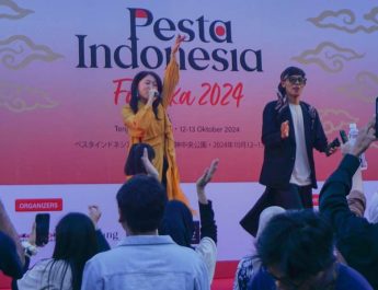 WNI dan Warga Jepang Sambut Antusias Pesta Indonesia Fukuoka 2024