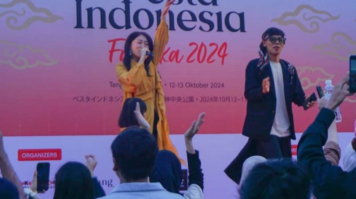 WNI dan Warga Jepang Sambut Antusias Pesta Indonesia Fukuoka 2024