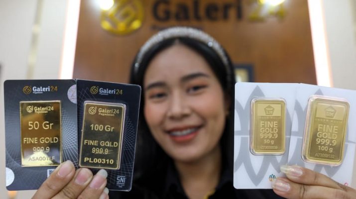 Pegadaian Galeri 24 Menawarkan Konsinyasi Emas Batangan 1-100 Gram