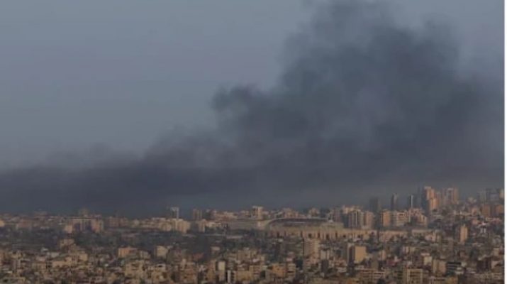 Israel Serang Beirut Selatan dan Jalur Gaza