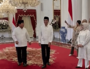 Istana Bersolek Jelang Pelantikan Prabowo-Gibran