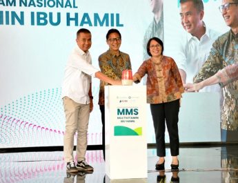 Menteri Kesehatan Meluncurkan Program Nasional MMS Ibu Hamil di Bandung