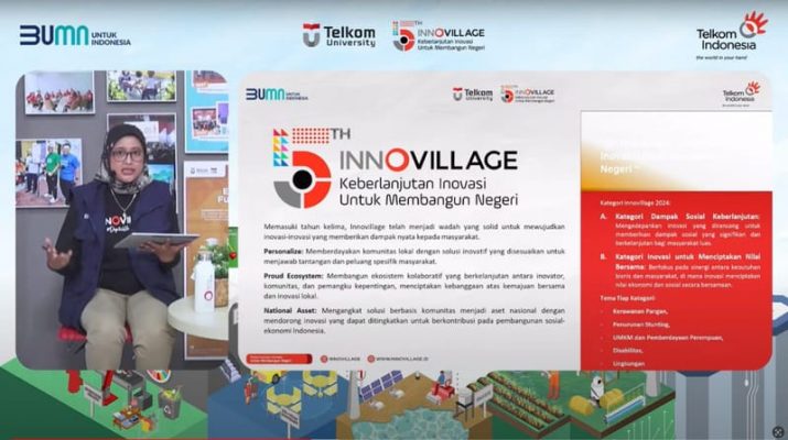 Untuk ke-5 Kalinya Telkom Adakan Program Socio Project Innovillage