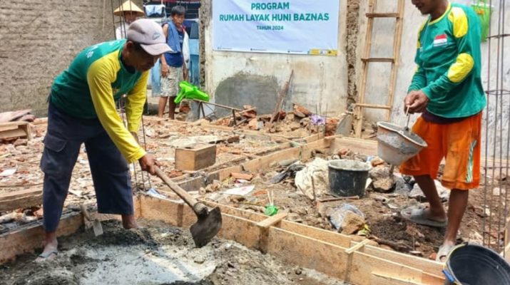 1.891 Rumah Tidak Layak Huni di Seluruh Wilayah Indonesia Diperbaiki Baznas Sepanjang 2024