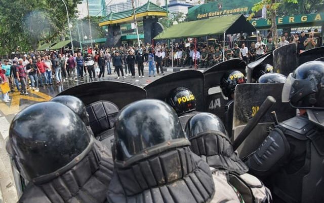 1.000 Personel Siaga Lakukan Pengamanan di Sumut Menjelang Pelantikan Presiden