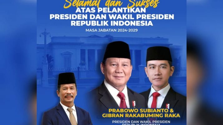 Optimis Indonesia Maju, H. Muhammad Rudi Beri Ucapan Selamat ke Prabowo-Gibran