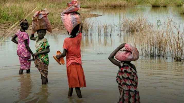 Lebih dari Satu Juta Orang Terdampak Banjir di Sudan Selatan