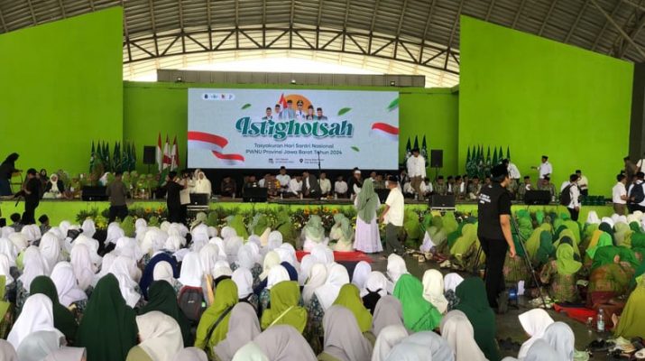 Istighotsah PWNU Jawa Barat Puncaki Perayaan Hari Santri Nasional 2024