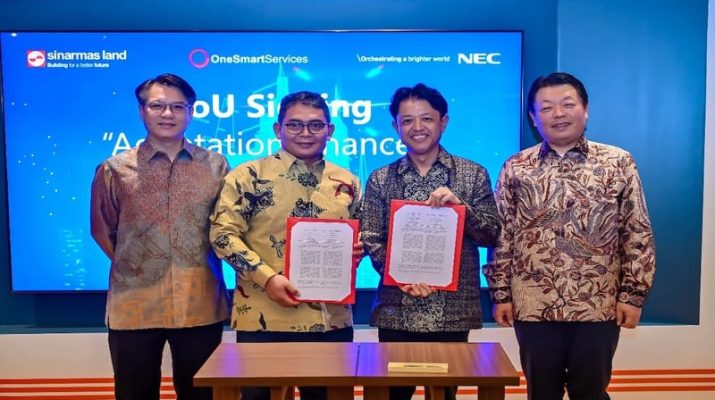 Kerja Sama NEC Indonesia dan Sinar Mas Land Perkuat Mitigasi Risiko Bencana Alam