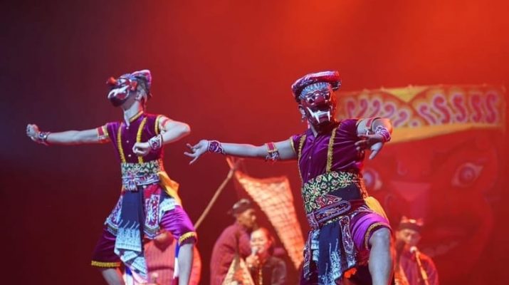 Festival Budaya Panji Hari ke-2, Ritus Tari Topeng Tampil