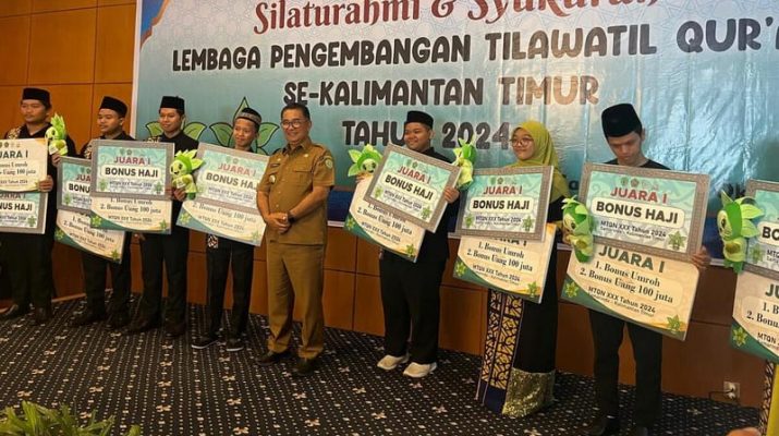 Para Juara MTQ Nasional 2024 Diganjar Bonus Ibadah Haji