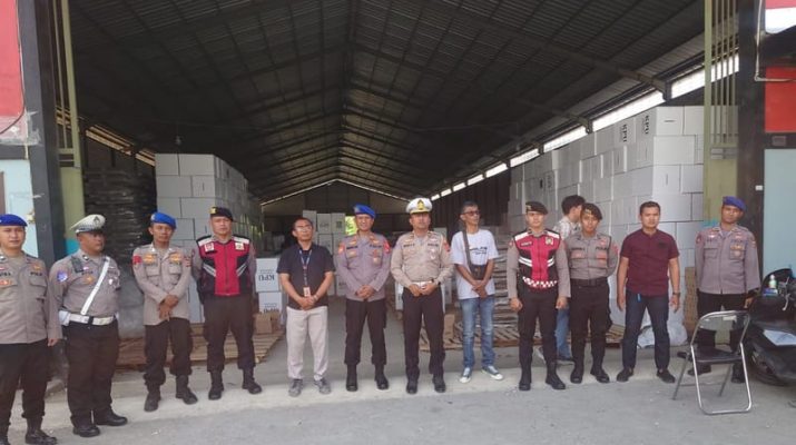 Polresta Cirebon Tingkatkan Pengamanan di Gudang Logistik KPU