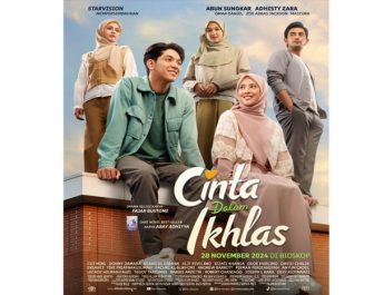 Film Cinta Dalam Iklas Rilis Poster dan Dua Soundtrack